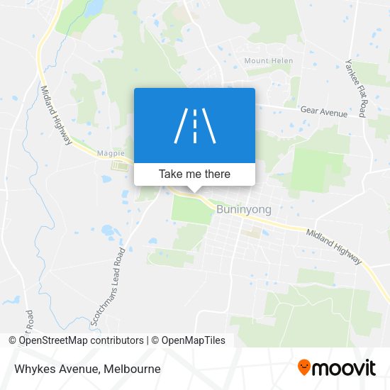 Whykes Avenue map