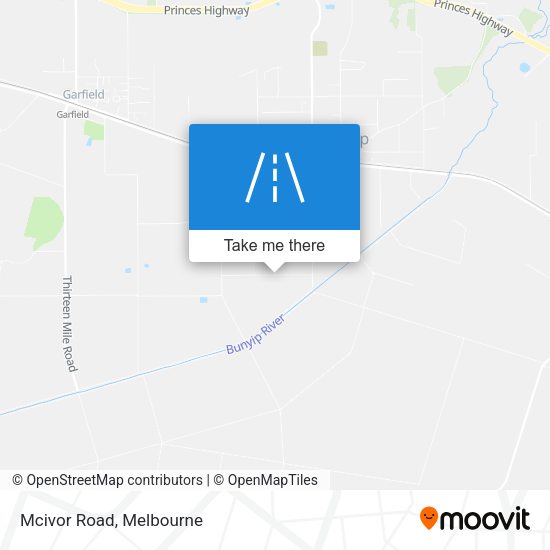 Mcivor Road map