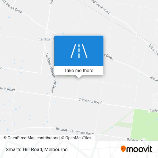 Smarts Hill Road map