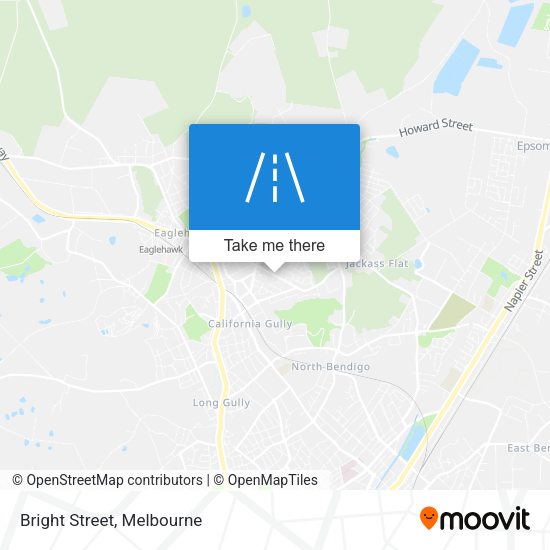 Bright Street map