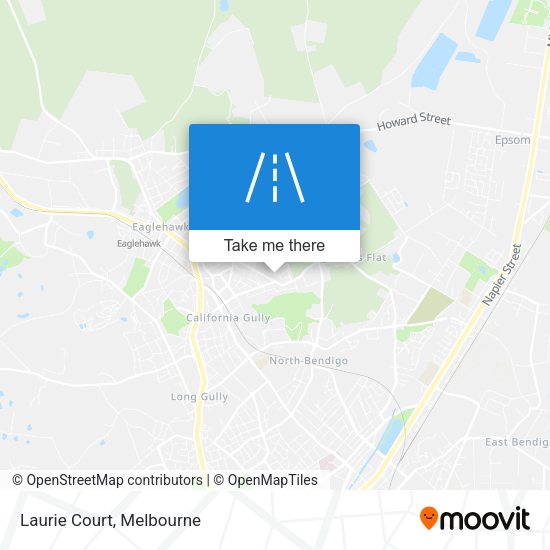 Laurie Court map