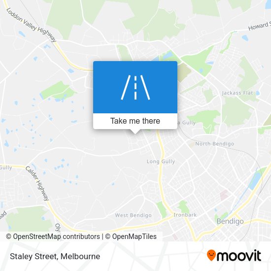 Staley Street map