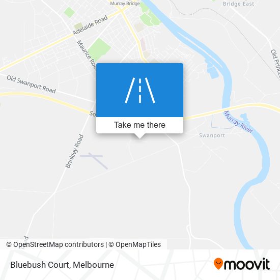 Bluebush Court map
