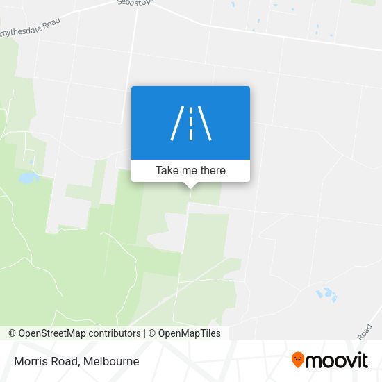 Morris Road map