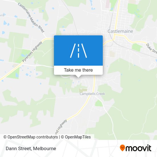 Dann Street map