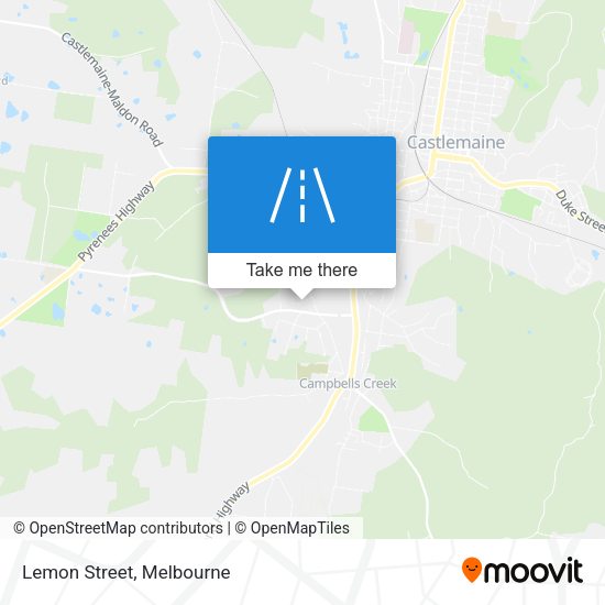 Lemon Street map