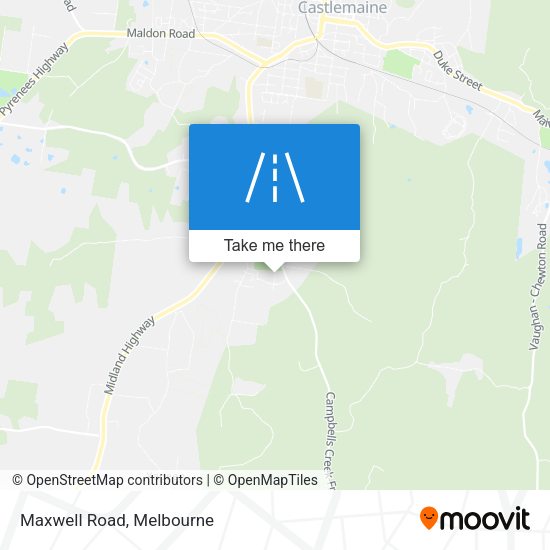 Maxwell Road map