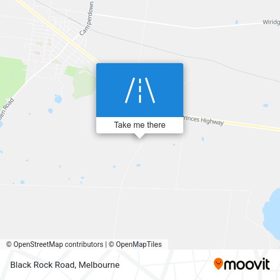 Black Rock Road map