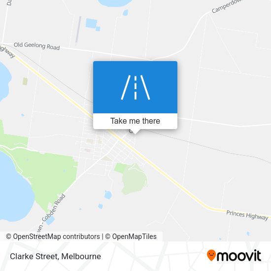 Clarke Street map
