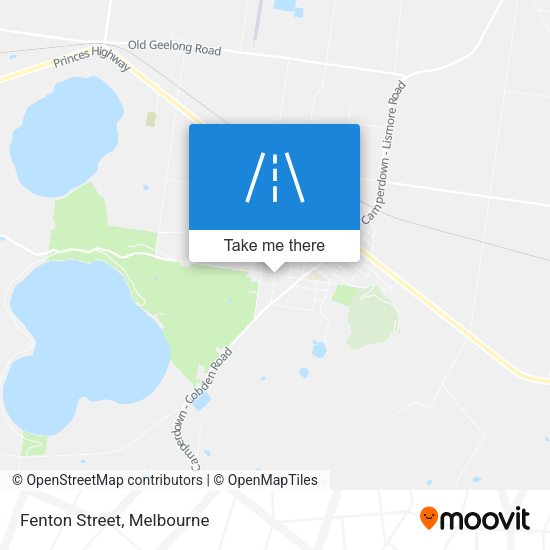 Fenton Street map