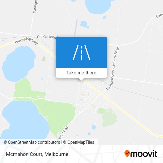 Mcmahon Court map