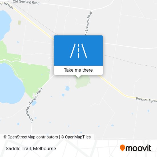 Saddle Trail map