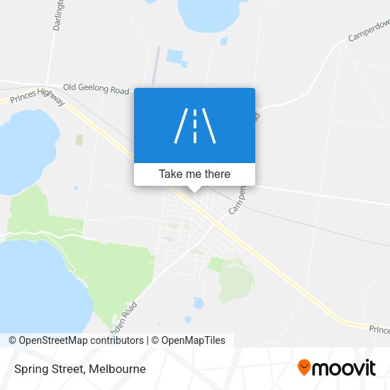 Spring Street map