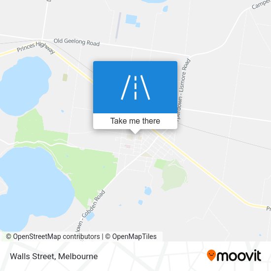 Walls Street map