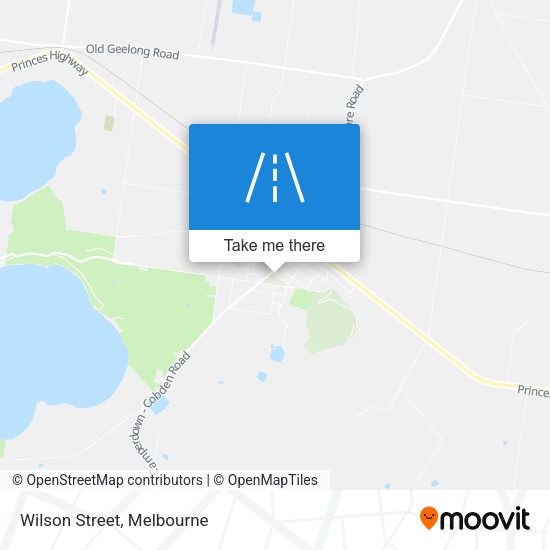 Wilson Street map