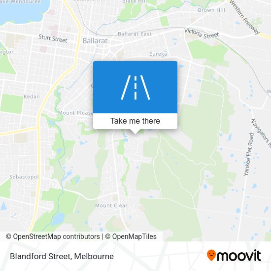 Blandford Street map