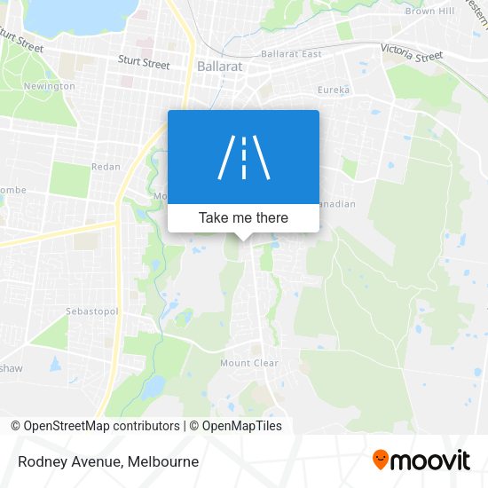 Rodney Avenue map