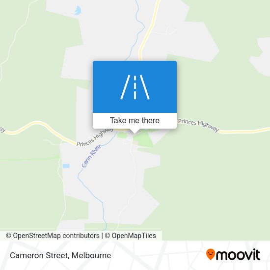 Cameron Street map