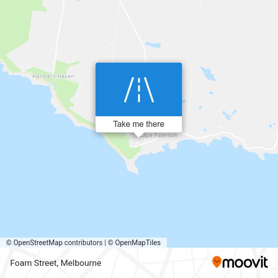 Foam Street map