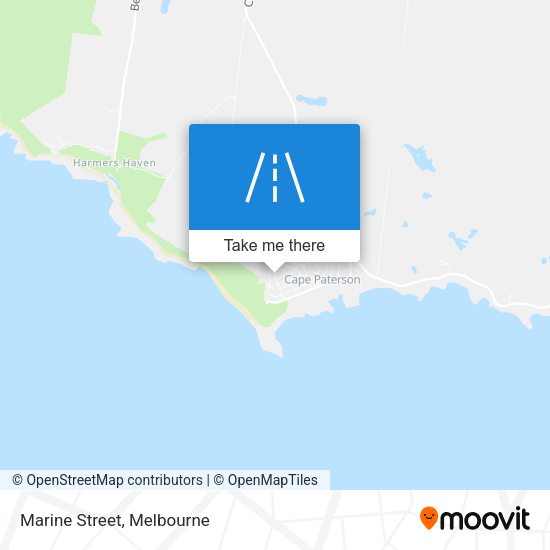 Marine Street map