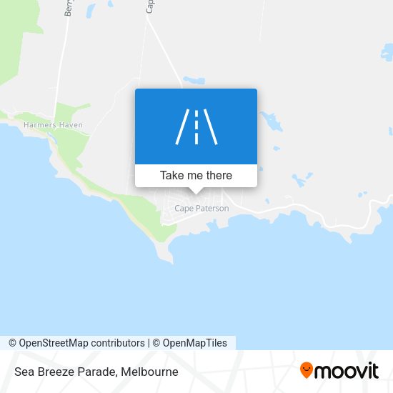Sea Breeze Parade map