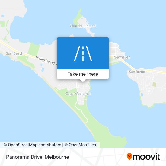 Panorama Drive map