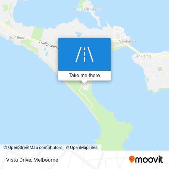 Vista Drive map
