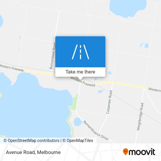 Avenue Road map