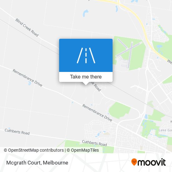 Mcgrath Court map