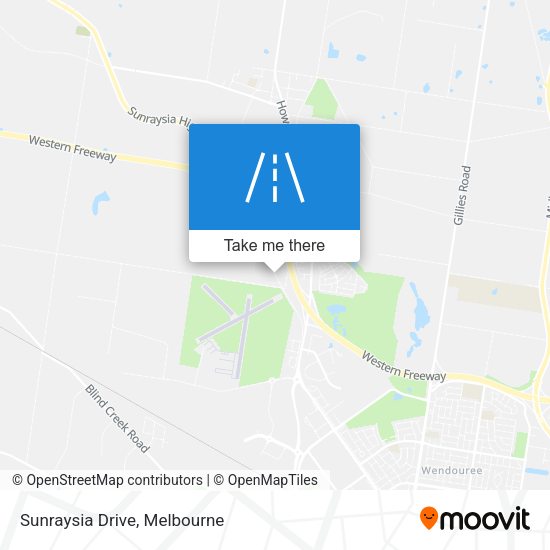 Sunraysia Drive map