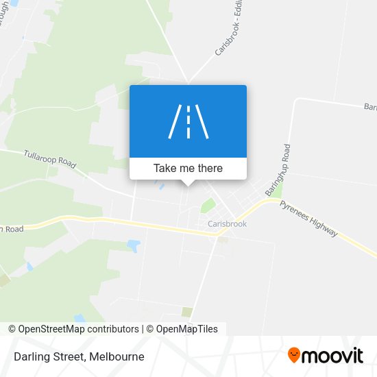 Darling Street map