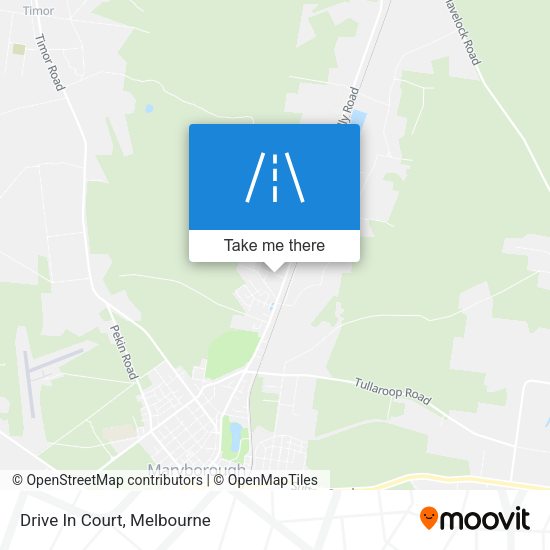 Drive In Court map