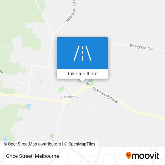 How to get to Grice Street, Carisbrook by Train, Bus or Tram?