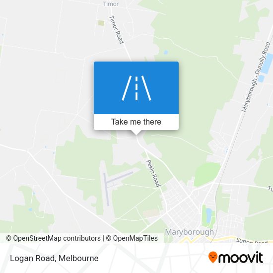 Logan Road map