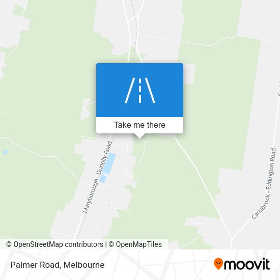 Palmer Road map
