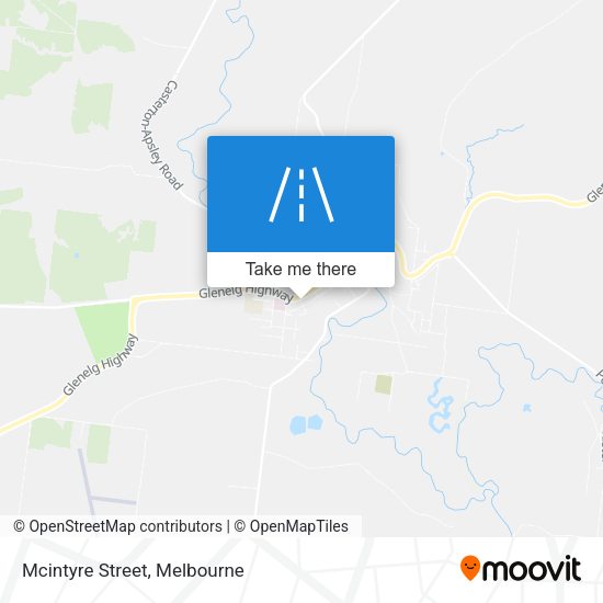 Mcintyre Street map