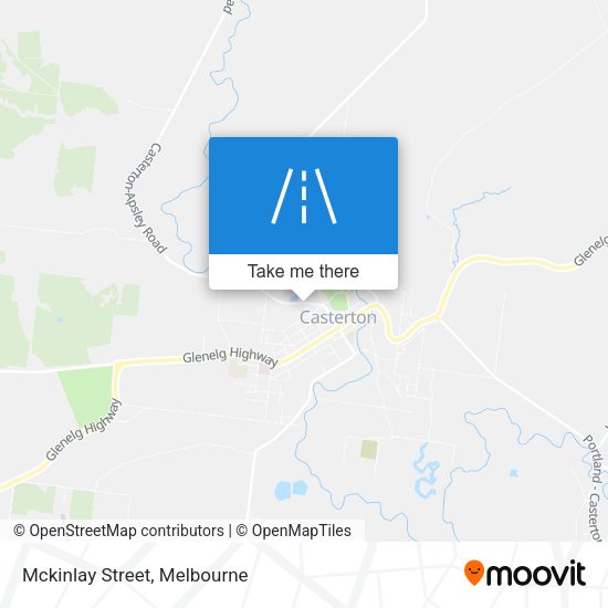 Mckinlay Street map