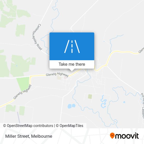 Miller Street map