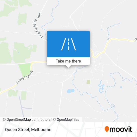 Queen Street map