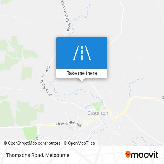 Thomsons Road map
