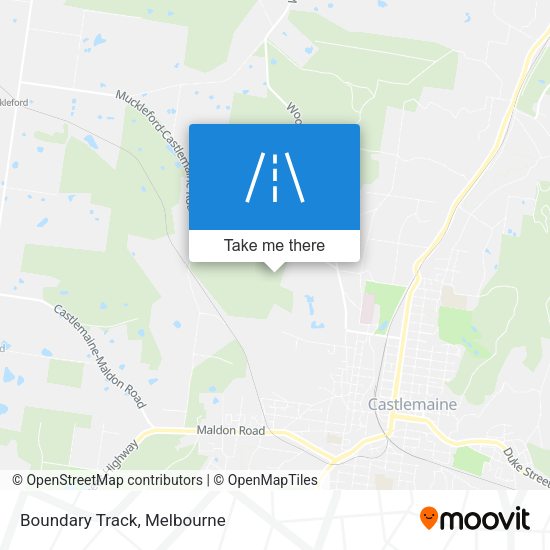 Boundary Track map
