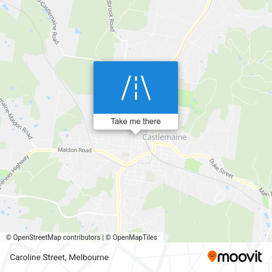 Caroline Street map