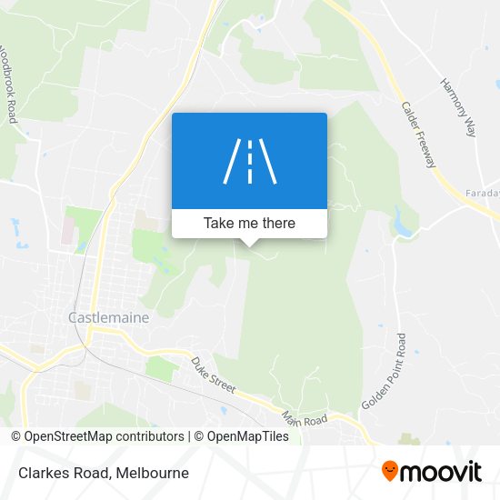 Clarkes Road map