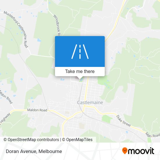 Doran Avenue map