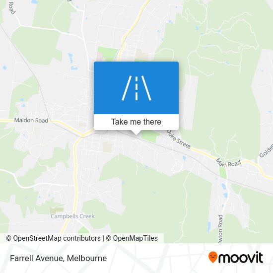 Farrell Avenue map