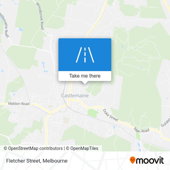 Fletcher Street map