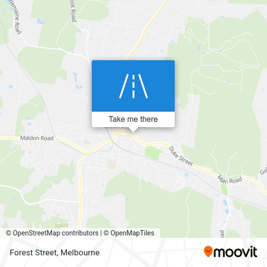 Forest Street map
