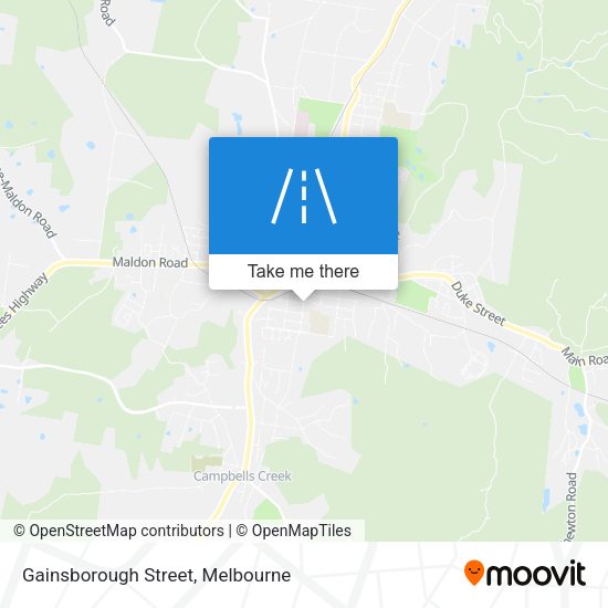 Gainsborough Street map