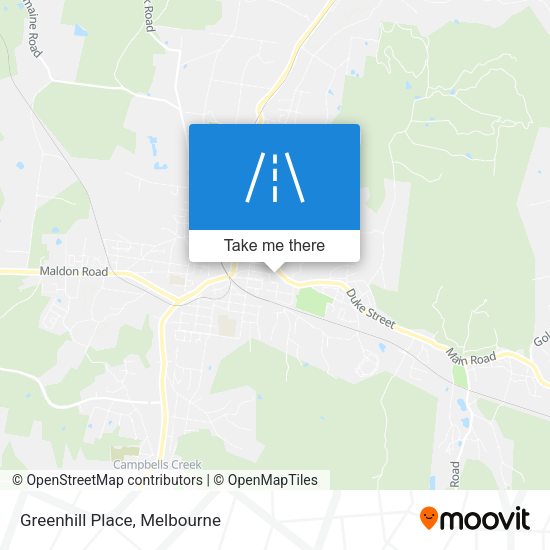 Greenhill Place map