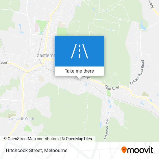 Hitchcock Street map